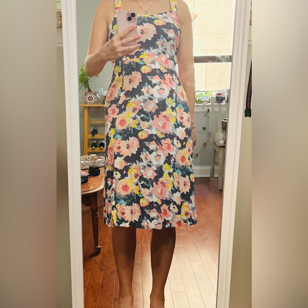Floral Dress, Loft Outlet, worn a handful of times